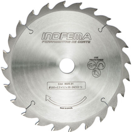Serra Circular Ø250 x 24 Dentes