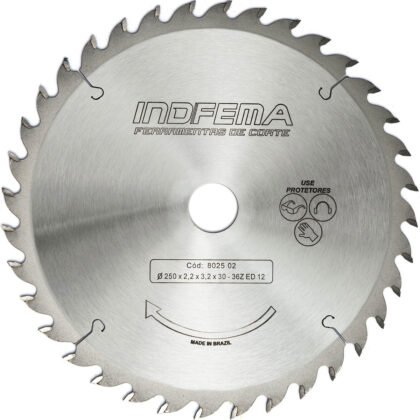 Serra Circular Ø250 x 36 Dentes